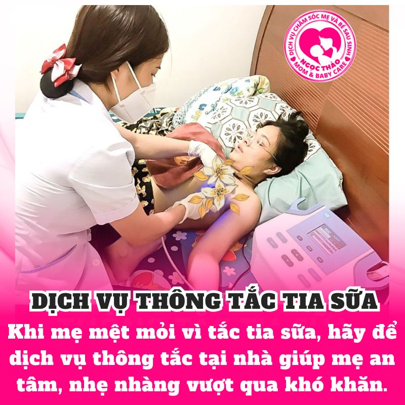 Khi mẹ mệt mỏi vì tắc tia sữa, hãy để dịch vụ thông tắc tại nhà giúp mẹ an tâm, nhẹ nhàng vượt qua khó khăn.